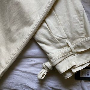 cream jeans brand new! who what wear